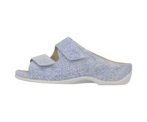 Berkemann Damenschuhe Orthopädische Schuhe blau/Glitter Leder blau/Glitter Leder - Gr. - 42 EU | 8 UK