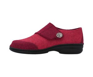 Berkemann Damenschuhe Orthopädische Schuhe rot Patch Filz rot Patch Filz - Gr. - 41.5 EU | 7.5 UK