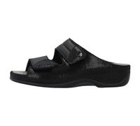 Berkemann Damenschuhe Orthopädische Schuhe schwarz metallic Leder/Stretch schwarz metallic Leder - Gr. - 7 UK