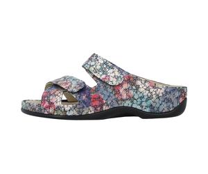 Berkemann Damenschuhe Orthopädische Schuhe weiß/multicolor Leder/Print weiß/multicolor Leder/Print - Gr. - 41.5 EU | 7.5 UK