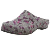 Berkemann Donata, Damen Pantoffeln, Grau (hellgrau/Tupfen 645), 38 2/3 EU (5.5 UK)
