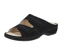 Fedora (washable) Sandalen Slipper schwarz Weichbettung Wechselfußbett mittel - Berkemann UK 7.0