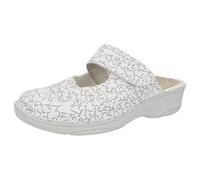 Berkemann Heliane Bequemer Damen Clog herausnehmbarem Fußbett und Stretcheinsätzen Slipper Pantolette geeignet für Einlagen und bei Hallux Valgus