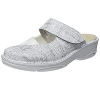 Berkemann Heliane Bequemer Damen Clog herausnehmbarem Fußbett und Stretcheinsätzen Slipper Pantolette geeignet für Einlagen und bei Hallux Valgus