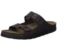 Berkemann Herren Adam Hausschuh, Dunkelbraun/schwarz, 39.5 EU