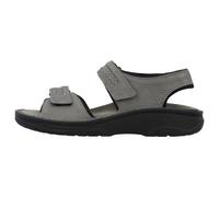 Berkemann Fabian Bequeme Herren Sandalette Leder mit herausnehmbarem Fußbett und Klettverschluß Trekking Sandale Wander- und Outdoor-Sandalen mit regulierbaren Klettverschlüssen