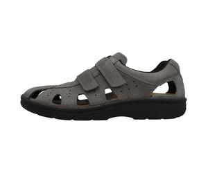 Berkemann Herrenschuhe Orthopädische Schuhe mausgrau Prägenubuk mausgrau Prägenubuk - Gr. - 46 EU | 11 UK