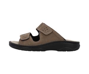 Berkemann Herrenschuhe Orthopädische Schuhe sandbeige Prägenubuk sandbeige Prägenubuk - Gr. - 7.5 UK