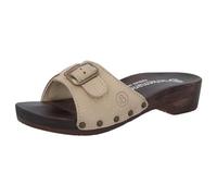 Berkemann Holzpantoletten für Damen Clogs Schuhe mit Absatz Holz Sandalette Leder Clogs Pantolette