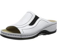 Berkemann Isabella, Pantolette, Glattleder, weiß, Weite G 1105-101 Gr. 42
