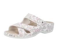 Berkemann Damen Janna Pantoletten, Weiß (Weiß/Cracke 244), 38 EU