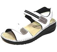 Berkemann Leni 03102 Damen Sandalen (EU 35 1/2 (UK 3), Weiß (weiß 101))