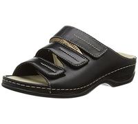 Berkemann Mädchen Andrea Pantoletten, Schwarz Schwarz 906, 35.5 EU