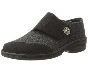 Berkemann Mädchen Jarla Hohe Hausschuhe, Schwarz Schwarz Patch, 35.5 EU