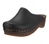 Berkemann Natur-Toeffler Unisex - Erwachsene Clogs, Schwarz (Schwarz), 40
