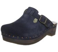 Berkemann Riemen-Toeffler 00402-396 Unisex-Erwachsene Clogs & Pantoletten, Blau (blau 396), EU 37(UK 4)