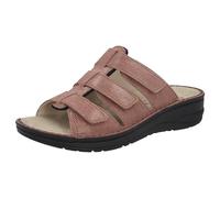 Berkemann Senta Sandale in urbanem Style mit DREI praktischen Klettverschlüssen und Wechselfußbett Sandalette für Einlagen geeignet
