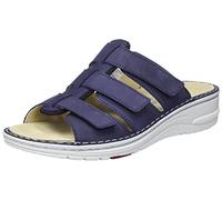 Berkemann Senta Sandale in urbanem Style mit DREI praktischen Klettverschlüssen und Wechselfußbett Sandalette für Einlagen geeignet