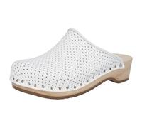 Standard-Toeffler Absatz-Clogs weiß Mittel - Berkemann UK 10.5