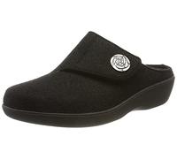 Berkemann Teresa - Damen Filz Hausschuh Klettverschluß und Wechselfußbett für das Plus an Komfort Filzclog Damenhausschuh Pantoffel geeignet für Einlagen