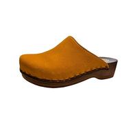 Berkemann Unisex Natur-Toeffler Holzschuh, Ocker, 40 EU