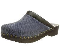 Berkemann Unisex Soft-Toeffler Holzschuh, indigojeans/schwarz, 39.5 EU