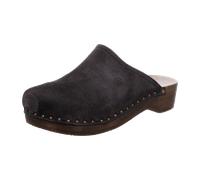 Berkemann Damen Velours-toeffler Pantoletten, Blau, 37.5 EU