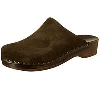 Berkemann Velours-Toeffler Unisex-Erwachsene Clogs, Braun (Braun), 44.5