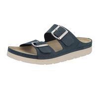 Berkemann Verica - Schlichte Pantolette Zwei verstellbaren Schnallen Bequeme Sandalette, Sandale mit Fußbett