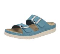 Berkemann Verica - Schlichte Pantolette Zwei verstellbaren Schnallen Bequeme Sandalette, Sandale mit Fußbett