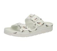 Berkemann Vogel des Jahres 2025 w - Schlichte Pantolette Zwei verstellbaren Schnallen Bequeme Sandalette, Sandale mit Fußbett