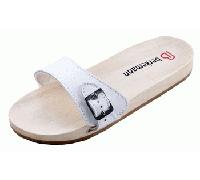 Berkilette Sandalen Slipper weiß Mittel - Berkemann UK 7.0