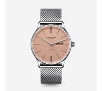 Berlin Automatik kupferbeige - Edelstahl - Milanaise silber