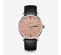 Berlin Automatik kupferbeige - Leder - Heritage schwarz