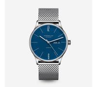 Berlin Automatik mitternachtsblau - Edelstahl - Milanaise silber