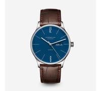 Berlin Automatik mitternachtsblau - Leder - Heritage dunkelbraun