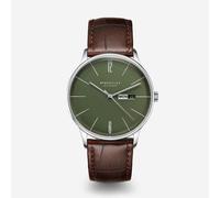 Berlin olivgrün - Leder - Heritage dunkelbraun