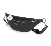 Berliner Bags Premium Bauchtasche Mona XL, Umhängetasche aus Leder, Crossbody Tasche, Gürteltasche für Damen und Herren - Schwarz