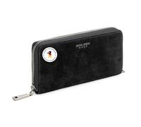 Berliner Bags Premium Geldbörse Lyon, Großes Portemonnaie aus Leder, Geldbeutel mit RFID-Schutz, für Damen - Schwarz