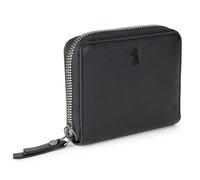 Berliner Bags Premium Geldbörse Palermo, Kleines Portemonnaie Damen, Geldbeutel aus Leder, mit RFID-Schutz, inkl. Geschenk-Box, für Damen - Schwarz