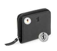 Berliner Bags Premium Geldbörse Sara, Kleine Portemonnaie, Geldbeutel aus Leder, mit TÜV-gepruftem RFID-Schutz, inkl Geschenk-Box, für Damen - Schwarz