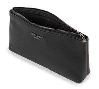 Berliner Bags Premium Kosmetiktasche Anna aus Leder, Kleines Mäppchen für Damen (Schwarz)