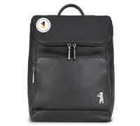 Berliner Bags Premium Rucksack Sydney, Kleiner Tagesrucksack aus Leder, Cityrucksack für Damen - Schwarz