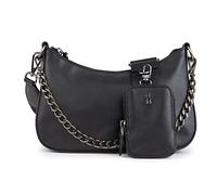 Berliner Bags Umhängetasche Lola Premium aus Leder für Damen | Umhängetasche & Schultertasche aus Leder, Crossbody Bag & Abendtasche mit Kette, Reißverschluss TÜV-zertifiziert für Damen