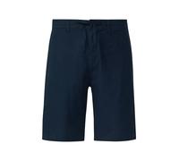 Detroit: Bermuda im Relaxed Fit aus Leinenmix 34 blau 2176104.5978.34