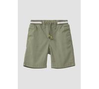 Bermuda aus Baumwollstretch mit Rippbund 104 Grün 2164887.7807.104