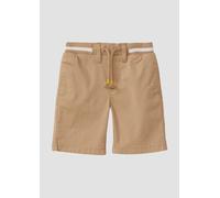 Bermuda aus Baumwollstretch mit Rippbund 134 Beige 2164887.8195.134