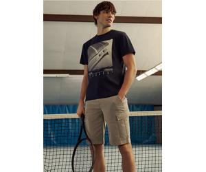 Bermuda im Regular Fit im Cargo-Look