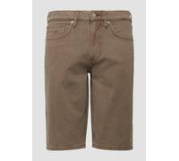 s.Oliver Red Label - Regular Fit: Bermuda-Jeans braun - Gr. - 31