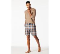 Bermuda kurz Webware nougat kariert - Mix+Relax 48